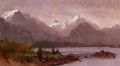 Le Grand Tetons Wyoming Albert Bierstadt paysage